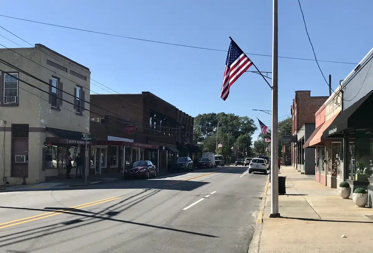 East Main Street in Clayton, NC