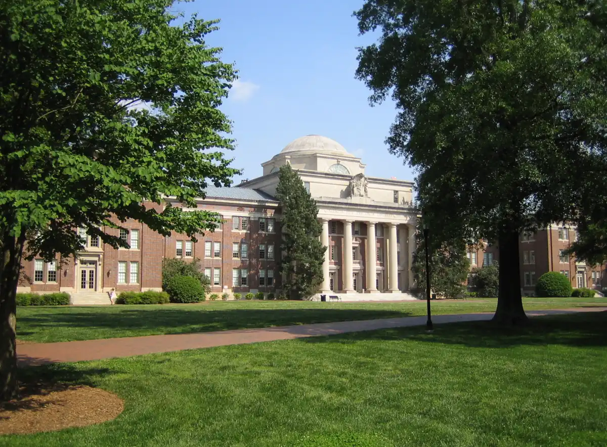 Chambers Building at Davidson College in Davidson, NC
